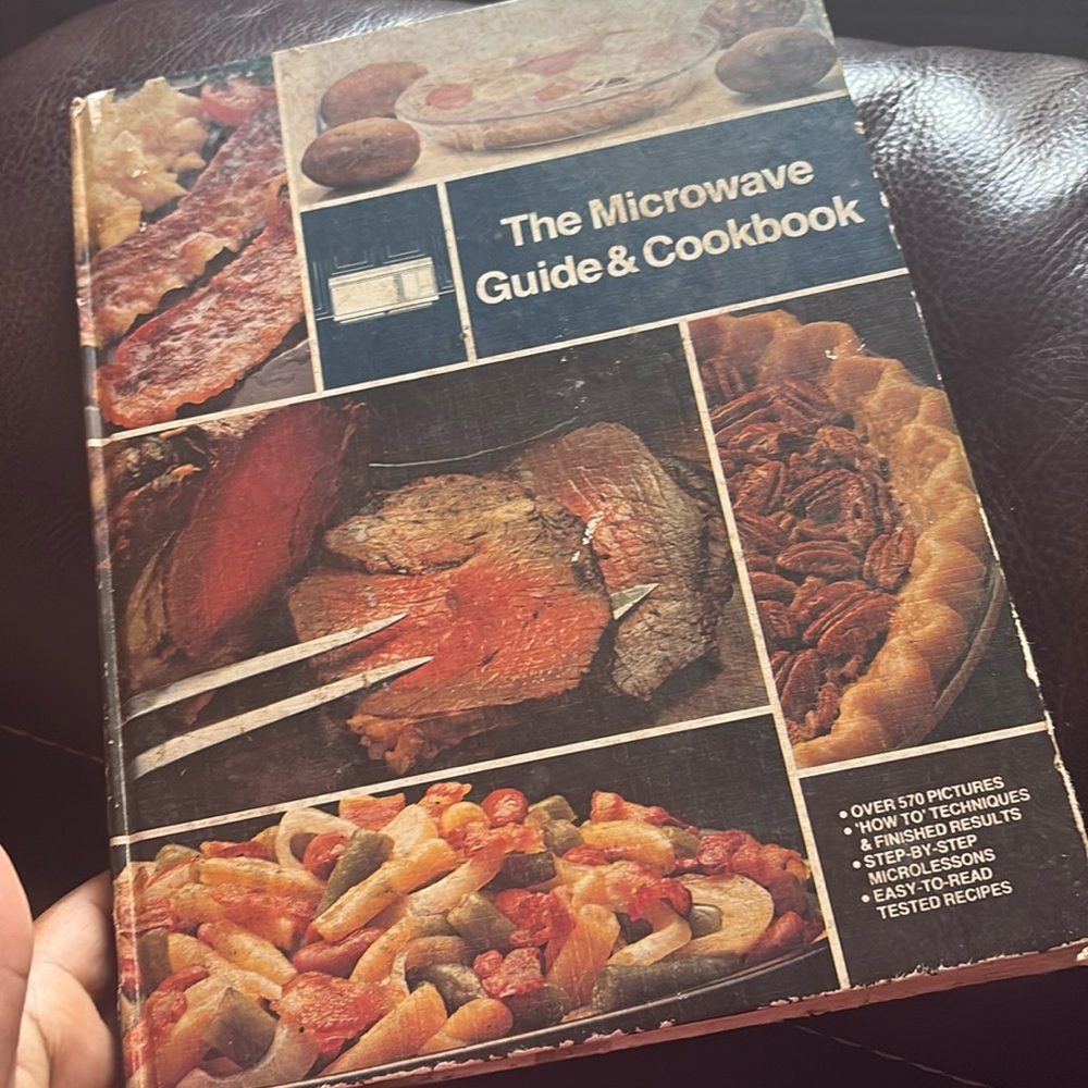 Microwave guide &cookbook recipe Book
